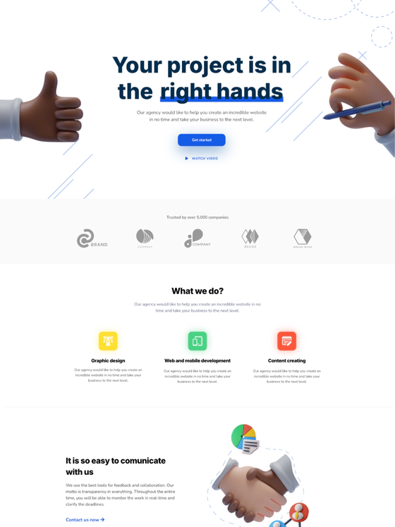 Agency template